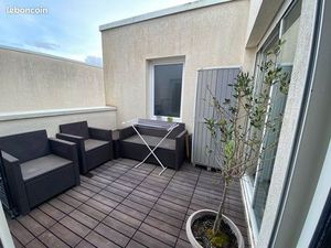 Beau T2 meublé avec terrasse ensoleillée
