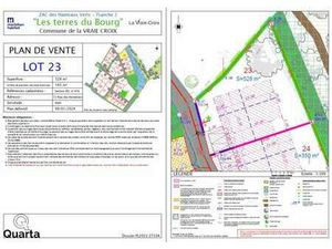 Vente Terrain à La Vraie-Croix (56250) : à vendre / 528m² La Vraie-Croix