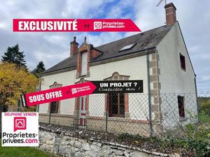 Exclusivité - Maison à rénover avec beaucoup de cachet à Combreux sur un terrain de 1 000 