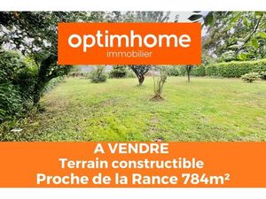 Terrain à vendre de 784 m² PLOUER SUR RANCE (22)
