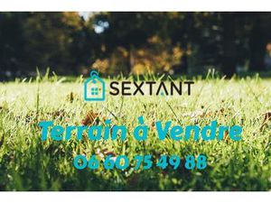 Belle parcelle de terrain à bâtir de 860 m² idéalement située - Proche Port Tudy -...