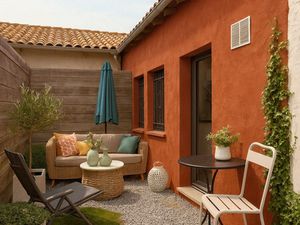 Maison individuelle divisée en 2 appartements en duplex