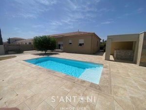Proche Béziers - Villa plain-pied sur 700 m² de terrain piscine - garage