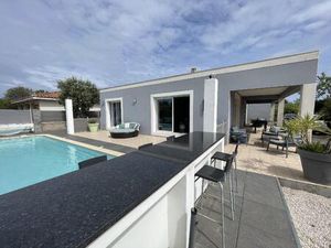 Pomerols - Magnifique Maison de Plain-Pied à Pomérols avec piscine sur une belle parcelle