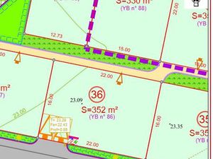 Vente terrain Surgères 17700 - 40200 € - Surface Privée