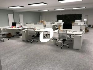 locaux en sous-sol  accès par rampe