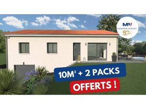 Terrain avec maison neuve à vendre