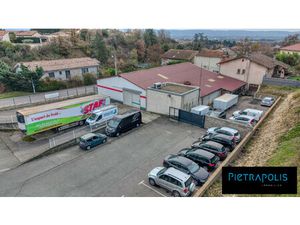 Local professionel avec terrain constructible