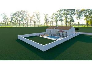 Terrain avec maison neuve à vendre