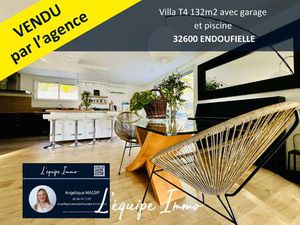 Villa 132m2 Avec Garage Et Piscine