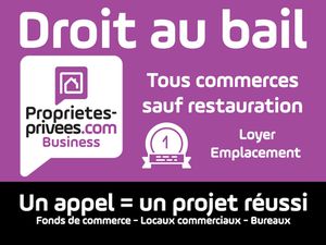 EXCLUSIVITE HAGUENAU - Droit de bail zone piétonne  LOCAL 86 m²