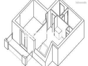 Appartement 2 pièces 35 m²