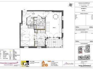 Appartement 2 pièces 54 m²