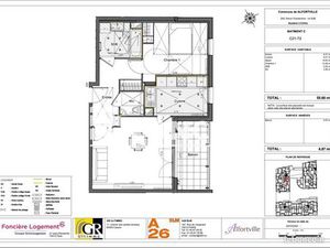 Appartement 2 pièces 55 m²