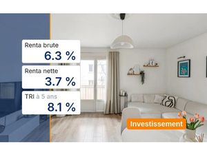 Vente appartement 2 pièces 37 m² à Bezons (95870)  150 000 €