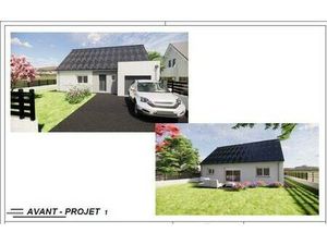 Terrain avec maison neuve à vendre