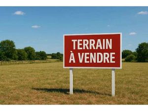 Terrain constructible viabilisé à vendre