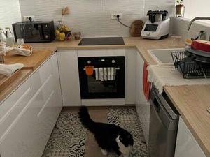 Grand T3 climatisé   au calme dans maison de village