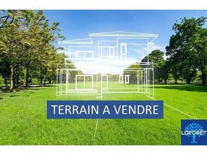Terrain constructible viabilisé à vendre