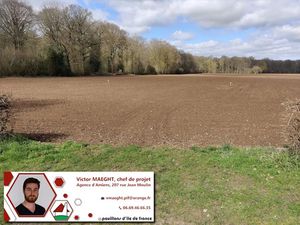 Vente terrain à batir 820 m² à Quevauvillers (80710)  73 800 €