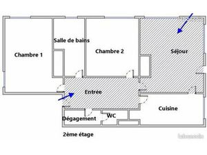 Appartement à louer 57800 Freyming