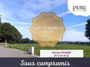 Vente Terrain aux Brulais (35330) : à vendre / 336m² Les Brulais