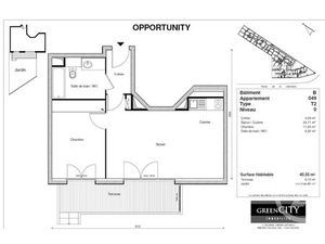 Location appartement 2 pièces 45.55 m² à Chennevieres-sur-marne (94430)  932 €