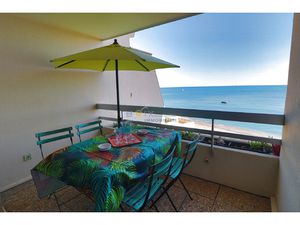 DEUX PIECES 1ERE LIGNE MER VUE IMPRENABLE A LA CORNICHE A SE