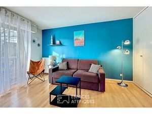 Studio cabine clé en main avec balcon en centre-ville