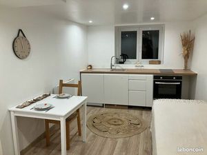 2 pièces en rez-de-jardin