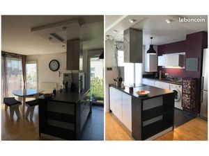 Location meublée F3 proche transports balcon / parking