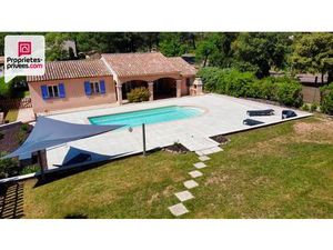 Villa sur La Motte - Plain-pied  3 chambres  piscine  proche Golf Saint-Endréol