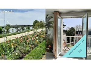 Appartement BORDS de LOIRE avec BALCON + PARKING