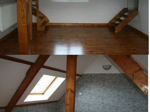 Appartement T2 70m2  1 chambre  CC gaz  dispo fin décembre ou au plus tard mi-février