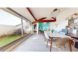 Magnifique T2 sous les toits avec terrasse