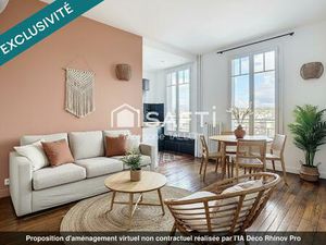 Appartement 2 pièces traversant au calme