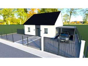 Vente maison neuve 3 pièces 65 m² à Calonne-Ricouart (62470)  191 579 €