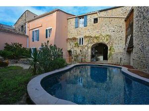 Grande Maison de village avec gite  jardin et piscine  proche Pézenas