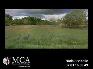 Vente terrain 1000 m² Montlieu-la-Garde (17210)