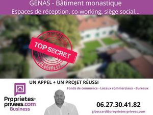 69740 GENAS - Murs commerciaux 580 m²  Terrain 1.281 m²