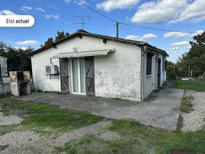 Vente maison 3 pièces 76 m² Abzac (33230)