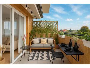 Vente appartement neuf 2 pièces 45m2 Villenave-d'Ornon - 229000 € - Surface Privée