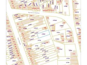 Parcelle de terrain située en zone d'habitat