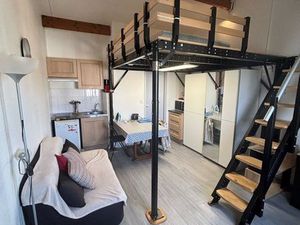 Location studio meublé avec mezzanine bail étudiant
