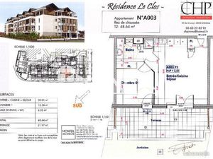 Appartement 2 pièces 48 m²