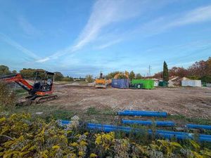 Terrain constructible viabilisé à vendre