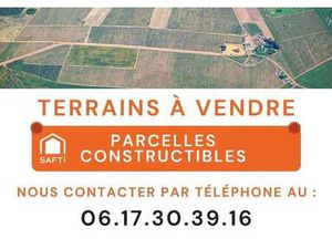Terrain constructible à vendre