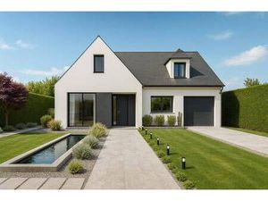 Terrain avec maison neuve à vendre