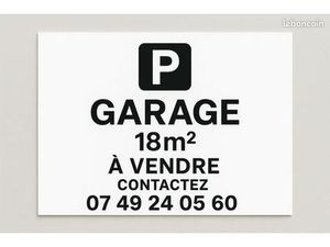 Parking 18 m² Le Cannet