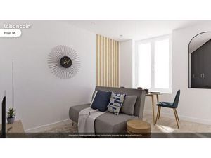 Studio 1 pièce 19 m²